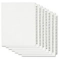 thumbnail image 1 of Divider, 268, Side Tab, 8.5 in. x 11 in., 25-PK, White, 1 of 1