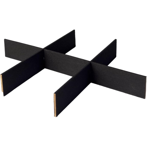 Divider Bar, Divider Strip for 3-Drawer File Organizer, Black - The Accessory of Divider Bar Only, 3-Drawer File Organizer NOT Included