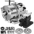 thumbnail image 1 of Dividing Head BS-0 5Inch 3 Jaw Milling Set (5 Inch Chuck)Milling Machine Rotary Table Tailstock Chuck Dividing Head Set Precision Semi Universal Dividing Head for, 1 of 11