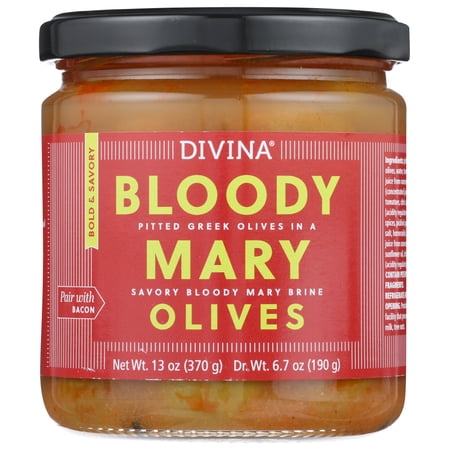 Divina Bloody Mary Olives, 13 Oz