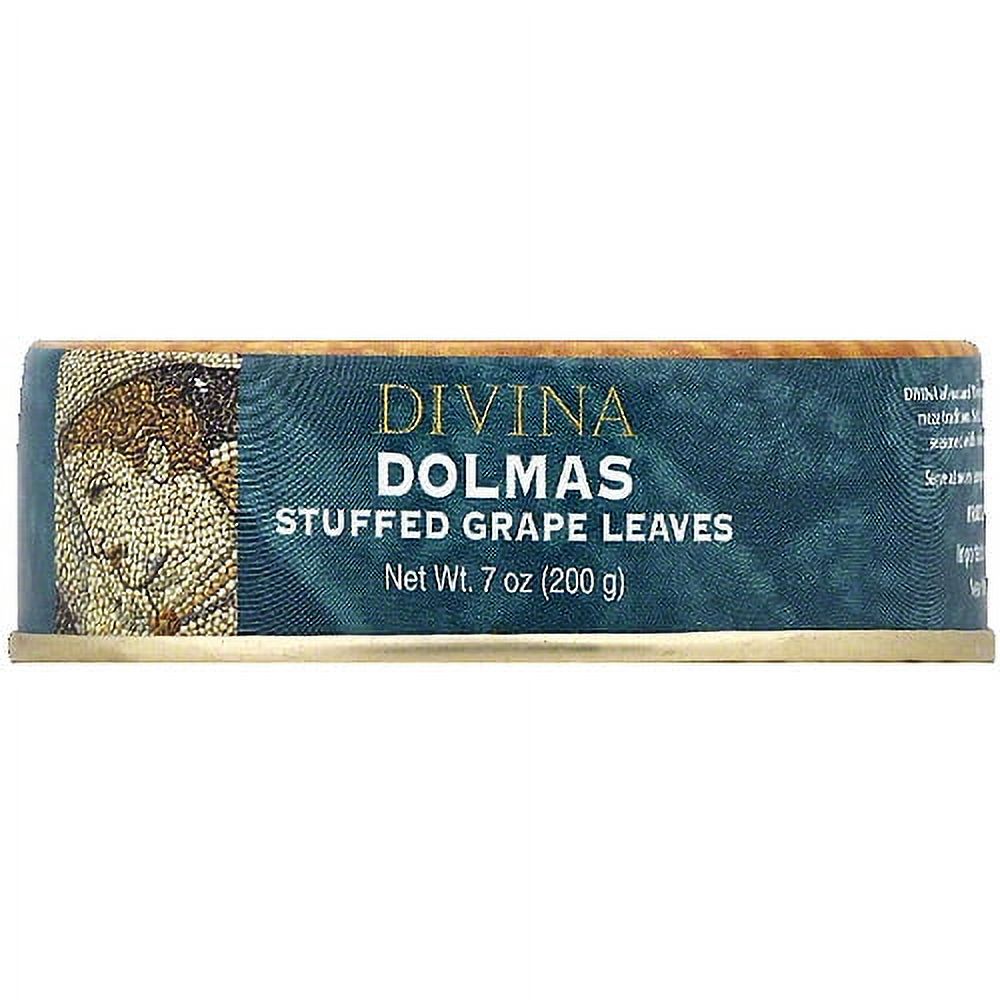 Divina Dolmas Stuffed Grape Leaves, 7 oz (Pack of 12)