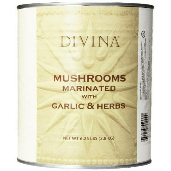 Divina - Mushrooms Marinated with Garlic & Herbs