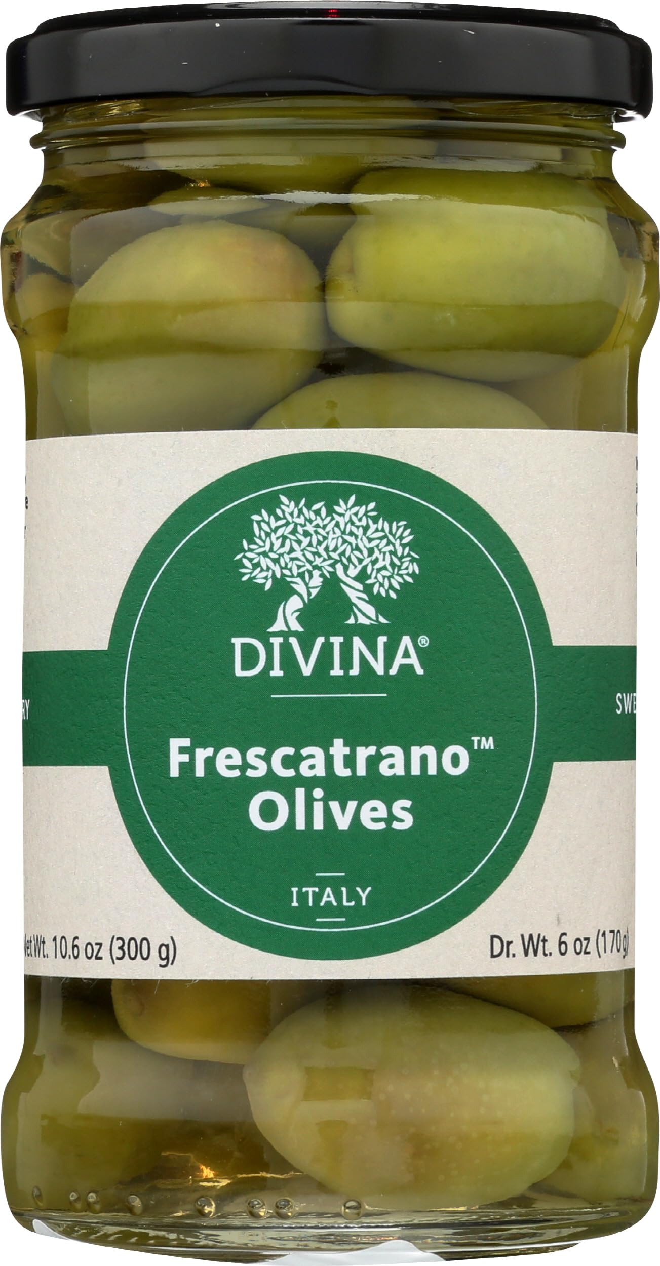Divina, Olives Frescatrano, 10.6 Ounce