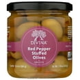 thumbnail image 1 of Divina - Olives Stuffed with Sweet Peppers - Case of 6 - 7.8 oz., 1 of 3