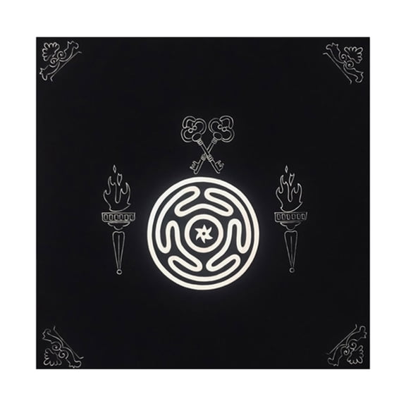 Divinations Tablecloth Card Mat Table Cover Astrological Oracles Pad Tarots Table Cloth Altars Cloth Board Game Pad