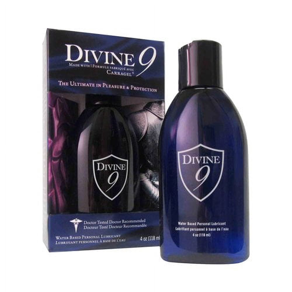 Divine 9 Water Based Lubricant Packet Liquid, 3.3 Ounce