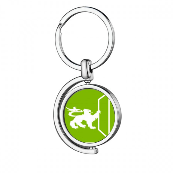 Divine Animals Abroad Cruel Ability Instructions Rotating Keychain Metal Keyring Holder