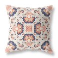 thumbnail image 1 of 20" Divine Flowers Broadcloth Blown and Closed Pillow in Multi-Color Fabric, 1 of 4