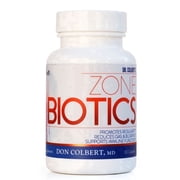 Dr. Colbert, MD Zone Biotics Probiotic | by Divine Health | Plantarum N13, Bacillus Subtilis, Bifidobacterium Lactis & Prebiotics FOS/GOS | 16 Billion CFU | 60 Capsules