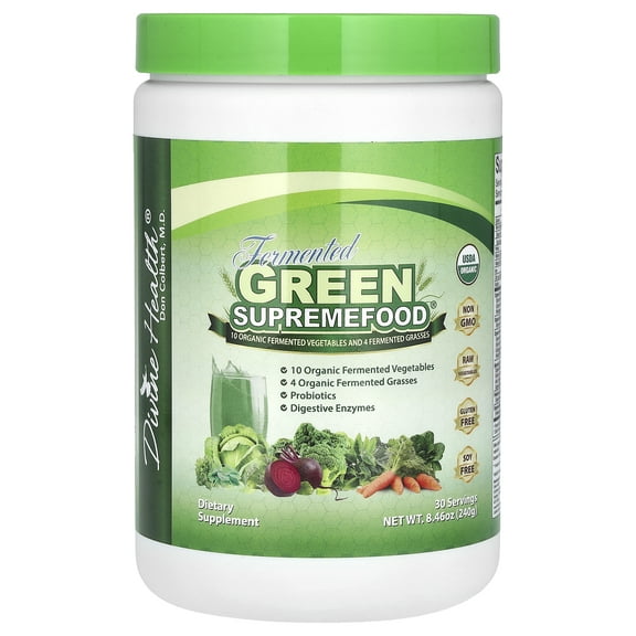 Divine Health Fermented Green Supremefood, 8.46 oz (240 g)