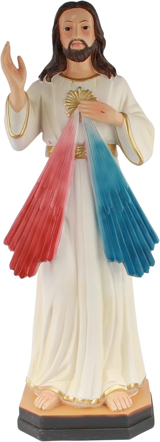 Divine Mercy Jesus Christ Lord Catholic Christian Religious Gifts 24 Inch Large Statue Figurine