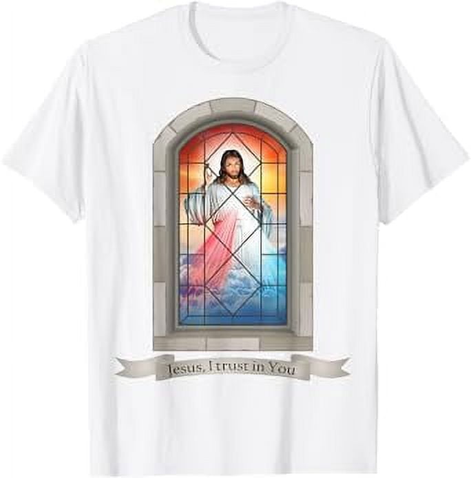 Divine Mercy Jesus, I trust in You Catholic TShirt
