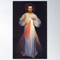 thumbnail image 1 of Divine Mercy (Kazimirowski Eugeniusz, 1934) Poster Wall Art, Modern Wall Decor For Living Room Bedroom, 24x36 UNFRAMED, 1 of 3