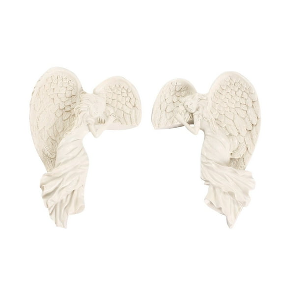 Divine Redemption: Angel Doorframe Decor Home Resin Angel Statue For Living Room