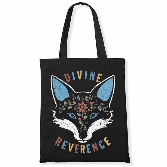 Divine Reverence Halloween Fan Halloween Canvas Bag 2Pcs