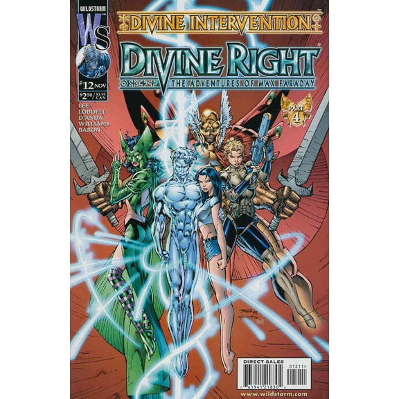 Divine Right #12 VF ; Wildstorm Comic Book