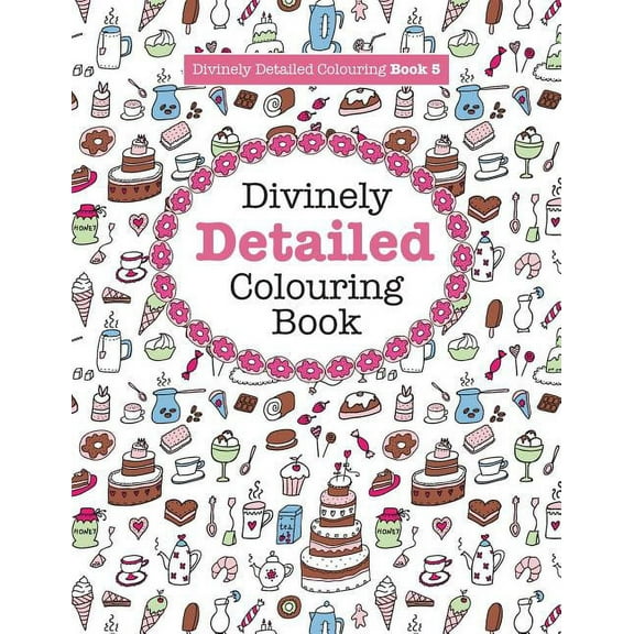Divinely Detailed Colouring Book 5, (Paperback)