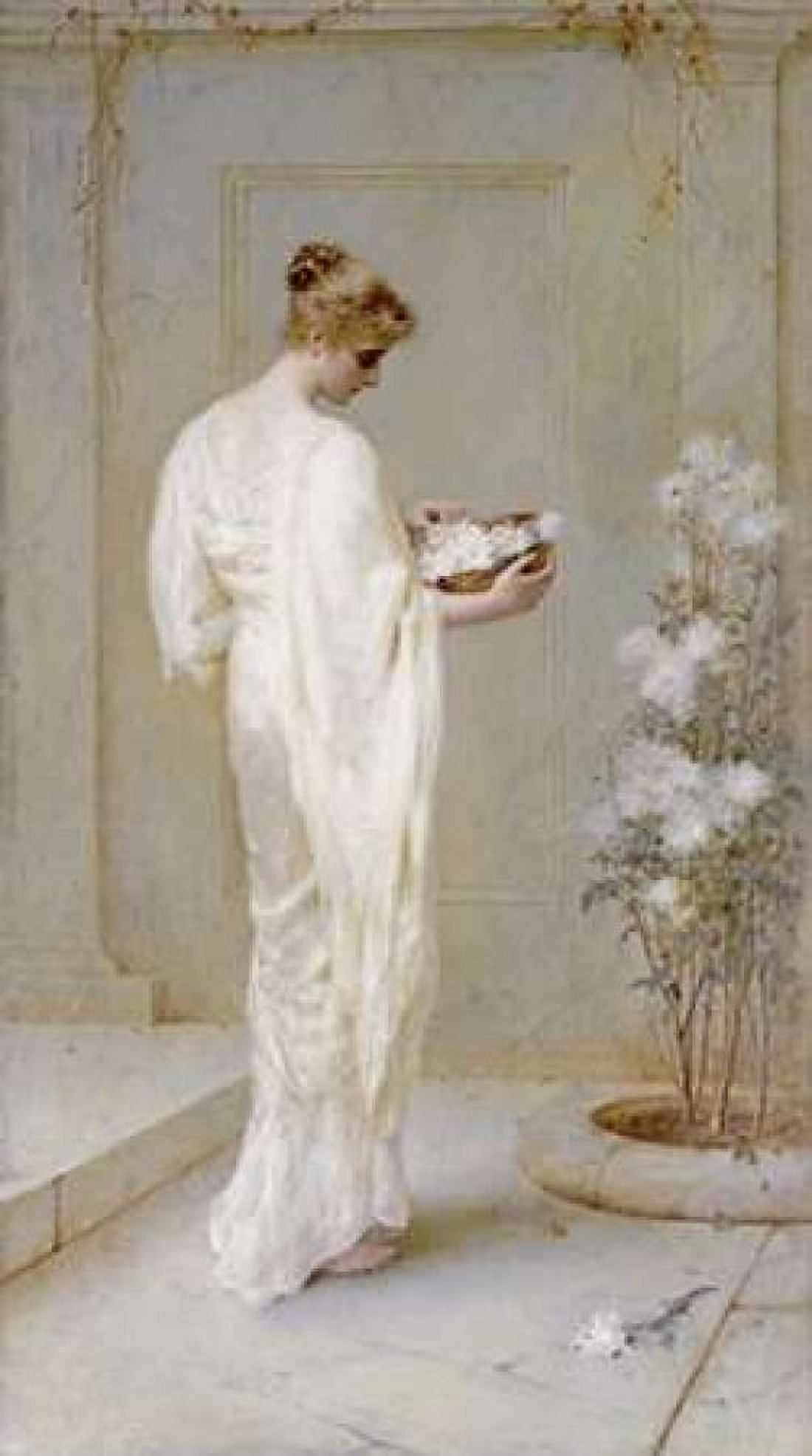 Divinely Fair Canvas Art - Henry Thomas Schafer (12 x 18)