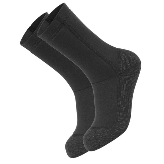Diving 3MM Neoprene Wetsuit Socks Warm  Diving Socks Winter Beach Booties Shoes Anti-Slip Surfing Socks Thermal Boots For Spearfishing Swimming Rafting Snorkeling Sailing