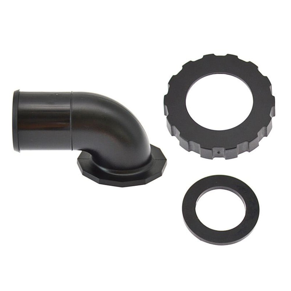 Diving Bc Pipe Elbow Airway Hose Connector Rubber Washer Nut