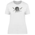 thumbnail image 1 of Diving Beetle B&W Art T-Shirt Women -Image by Shutterstock, Female x-Large, 1 of 2