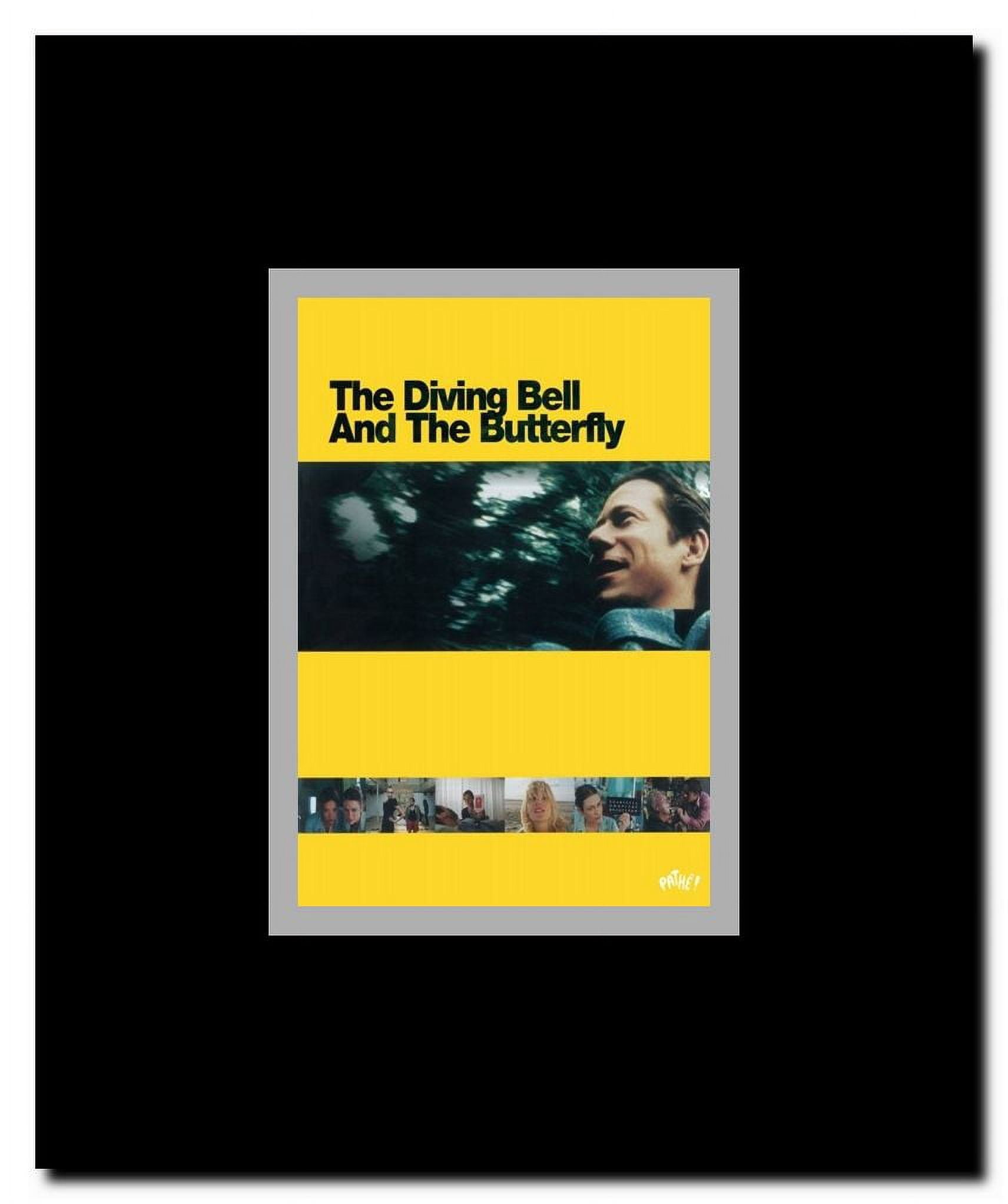 Diving Bell and the Butterfly Framed Movie Poster