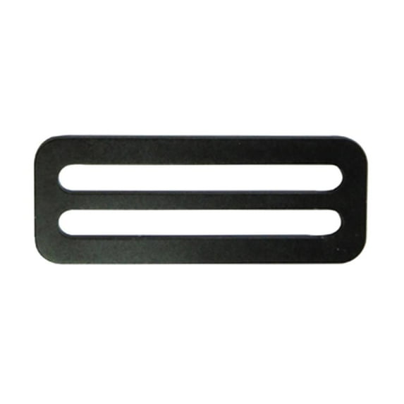 Diving Belt Strap Slider Weight Webbing Harness Length Adjuster , 6x5cm Black