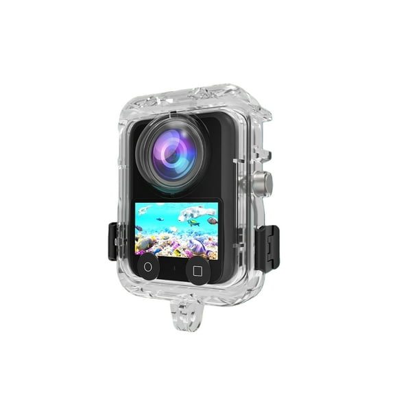 Diving Case for DJI OSMO 360 Panoramic Action Camera, 40m Waterproof Protective Shell with Anti-Fog Inserts