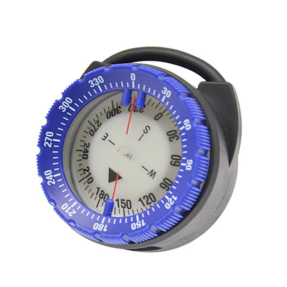 Diving Compasses with Pipe Clamp Designs, Compasses Glowing Compasses Night Waterproof Underwater Navigations Compasses