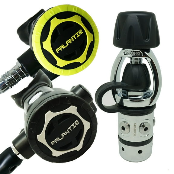 Diving Dive Palantic AS101 Regulator & Octopus Combo - AS207 (YOKE)