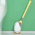 Diving Duck Toilet Brush Silicone Bathroom Toilet Brush And Bracket Set