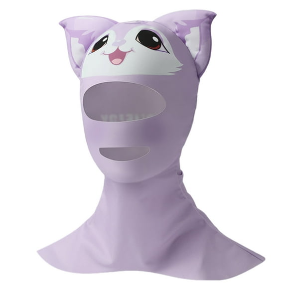 Diving Facekini Sun Protections Full Face Mask Head Neck Cover Face Elastic Swim Caps for Water Sports Enthusiasts