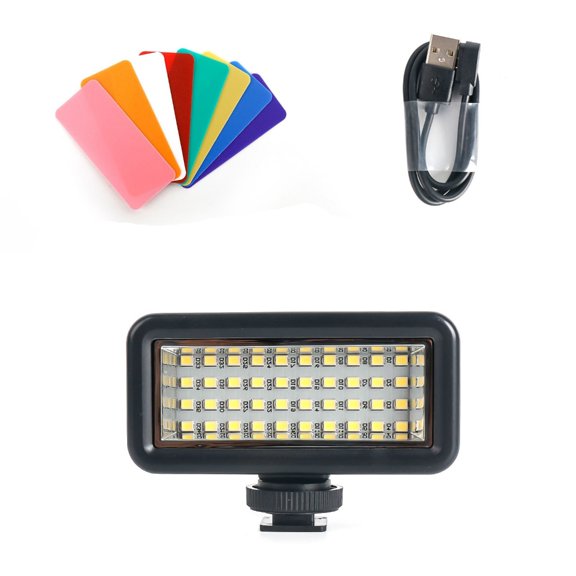 Diving Fill Light Camera Underwater Light Lamp Set for Camera Charging, Not Require Disassembly 2500mAh Battery