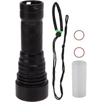 Diving Flashlight 3000 Lumen Diving Light, IPX8 Waterproof Snorkeling Light Rechargeable, 5 Modes Submarine Flashlight, Professional Underwater LED Flashlight for Deep Sea Cave, Diving