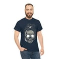 thumbnail image 1 of Diving Funny Vacation Mask Skull Unisex Heavy Cotton Tee, 1 of 9