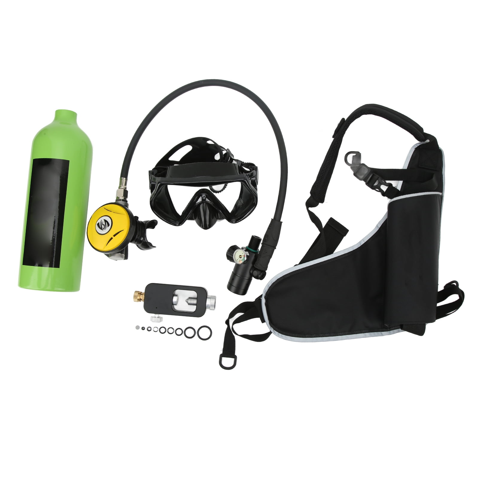 Diving Gear, Leakage Proof Oxygen Cylinder Relief Valve Luminous Gauge