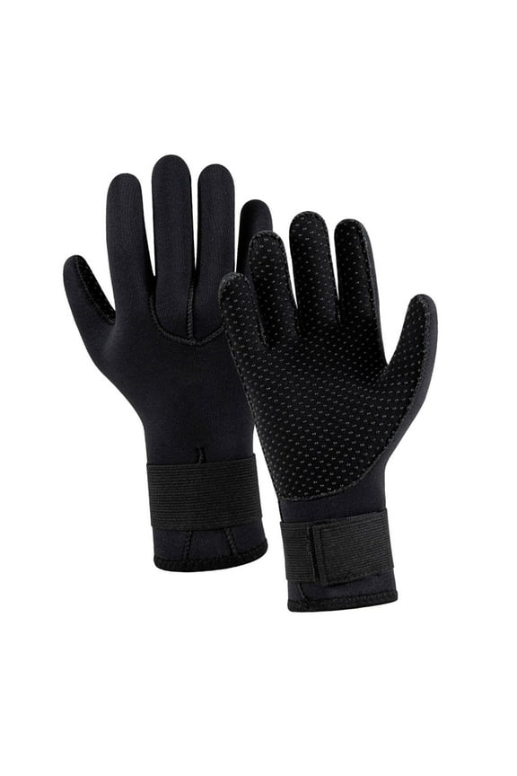 Diving Gloves Neoprene Gloves 3mm Wetsuit Gloves Anti Slip Winter Flexible Dive Gloves Swimming Gloves for Men, Women, Swimming, Snorkeling M