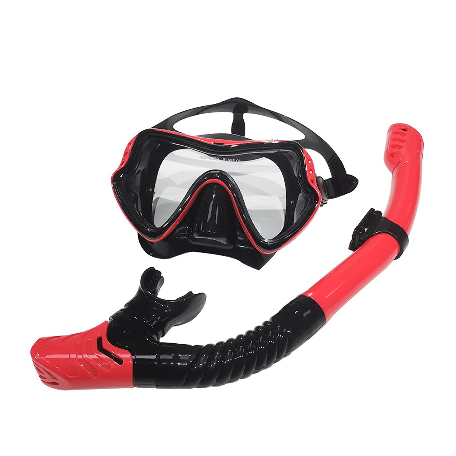Diving Goggles Snorkeling Set with Two Breathing Tubes for Men and ...