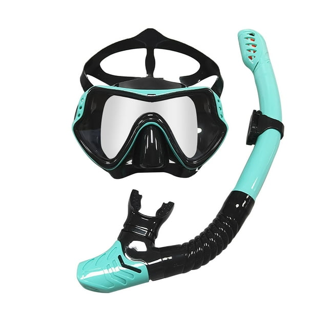 Diving Goggles Snorkeling Two Breathing Tube Suit Men's And Women's
