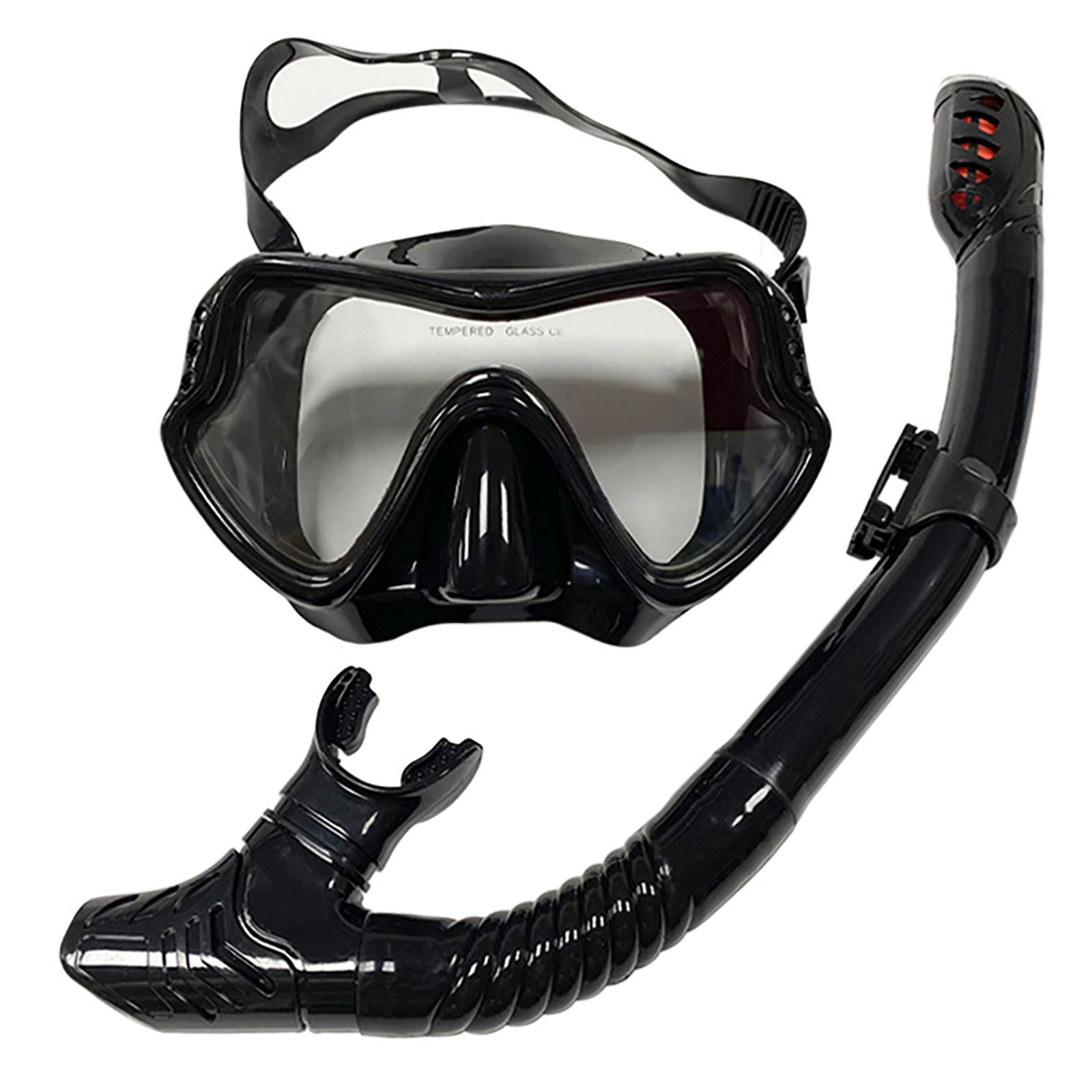 Diving Goggles Snorkeling Two Breathing Tube Suit Men's And Women's