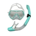 Diving Goggles Snorkeling Two Breathing Tube Suit Men's And Women's