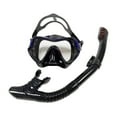Diving Goggles Snorkeling Two Breathing Tube Suit Men s And Women s Large Frame Silica Gel
