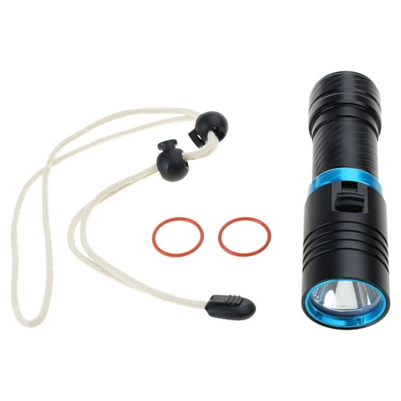 Diving Lights Professional Underwater Flashlight Waterproof Dive Torch Rechargeable Battery Light for Night