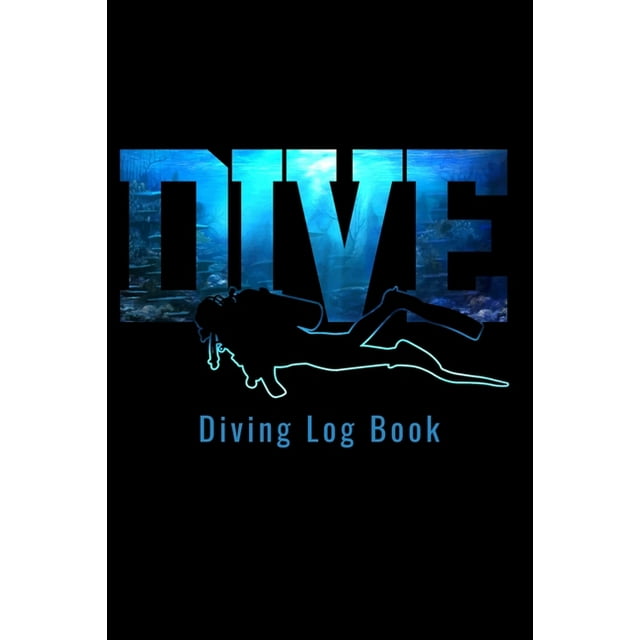 Diving Log Book Scuba Diving Log Dive Logbook 100 Dives Scuba Diver