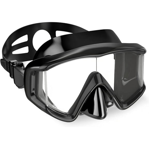 Diving Mask Snorkeling Gear Kids Adult Snorkel Mask Dive Goggles Silicone Swim Glasses with Nose Cover for Scuba Freediving Spearfishing