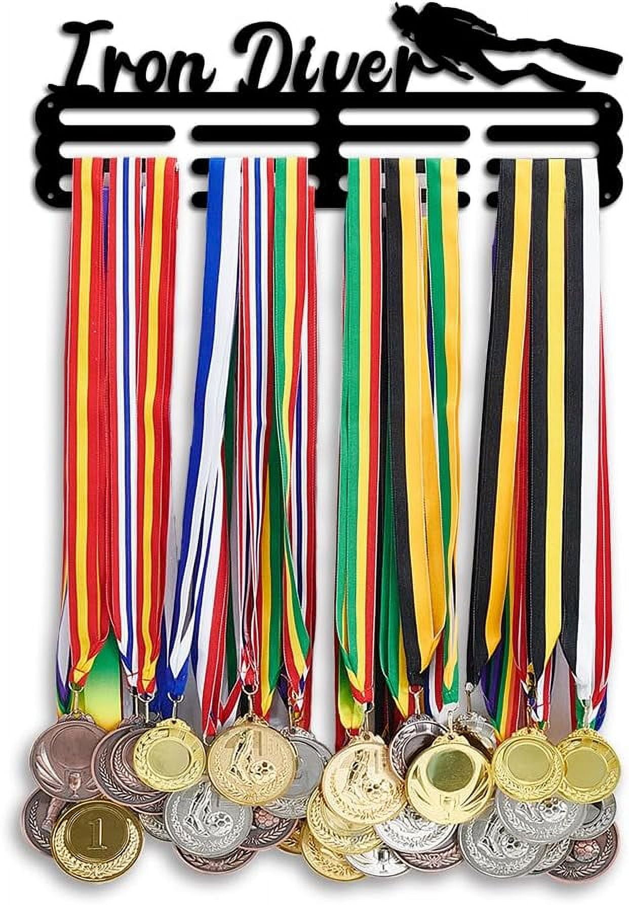 Diving Medal Display Word Medal Hanger Holder Display Rack Awards ...