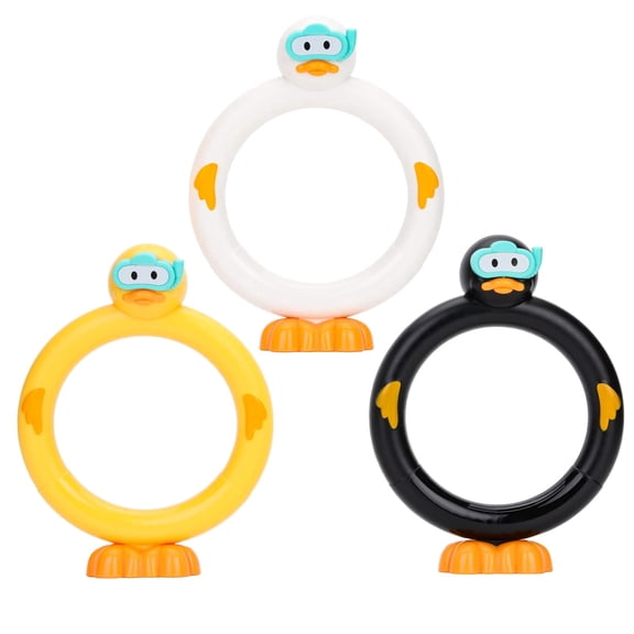 Diving Rings: 3PCS Pool Toys for Kids Ages 4-8 & 8-12, Fun Underwater Training Rings