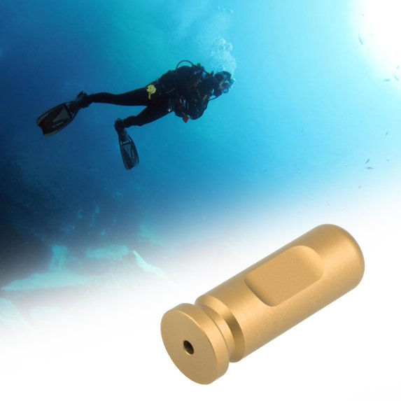 Diving Scuba Ear Equalization, Practing Ear , Auxiliary Practice Tools for Underwater Diving, Freediving, Diving Beginner Gold