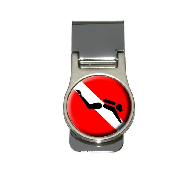 Diving - Scuba - Scuba Symbol Money Clip