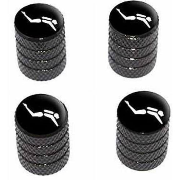 Diving Scuba Tire Rim Wheel Aluminum Valve Stem Caps, Multiple Colors